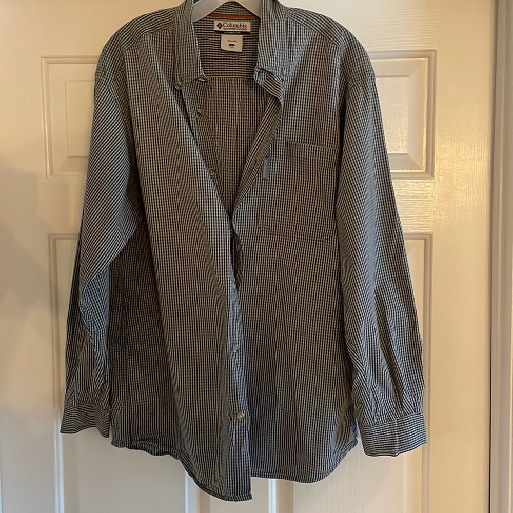 A large Columbia button down